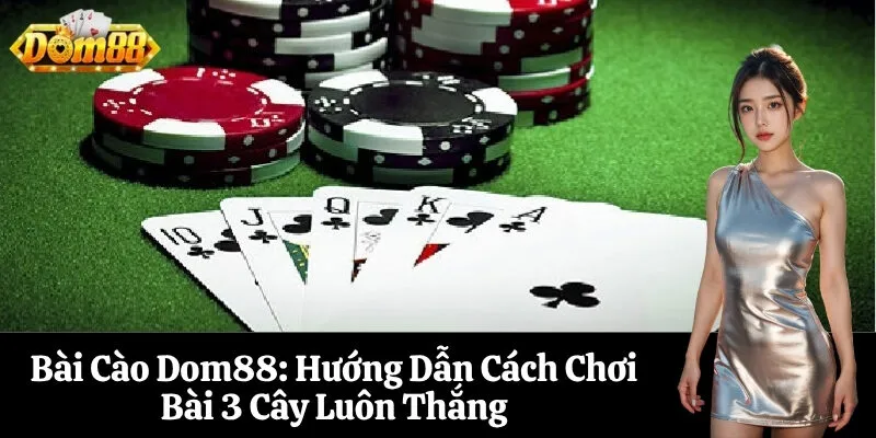 Bài Cào Dom88 Hướng Dẫn Cách Chơi Bài 3 Cây Luôn Thắng