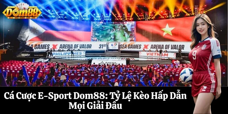 Cá Cược E-Sport Dom88 Tỷ Lệ Kèo Hấp Dẫn Mọi Giải Đấu