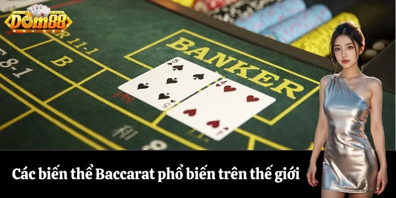 Các biến thể Baccarat phổ biến trên thế giới