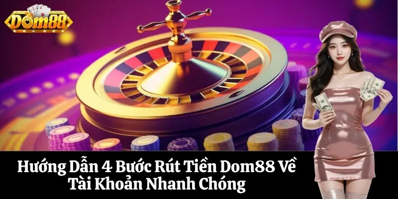 Hướng Dẫn 4 Bước Rút Tiền Dom88 Về Tài Khoản Nhanh Chóng