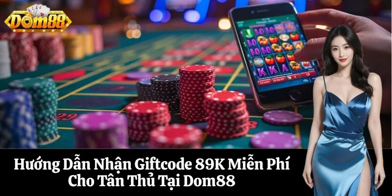 Hướng Dẫn Nhận Giftcode 89K Miễn Phí Cho Tân Thủ Tại Dom88
